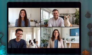 Group video call for follow-up